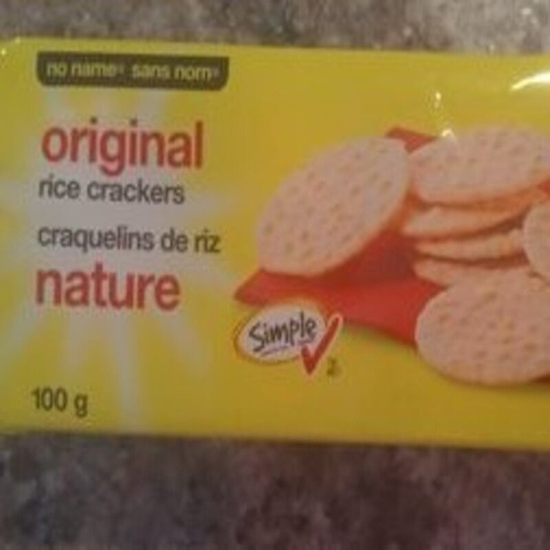 NO NAME Rice Crackers Original 100g