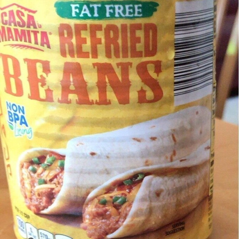 Casa Mamita Refried Beans  Fat Free16oz