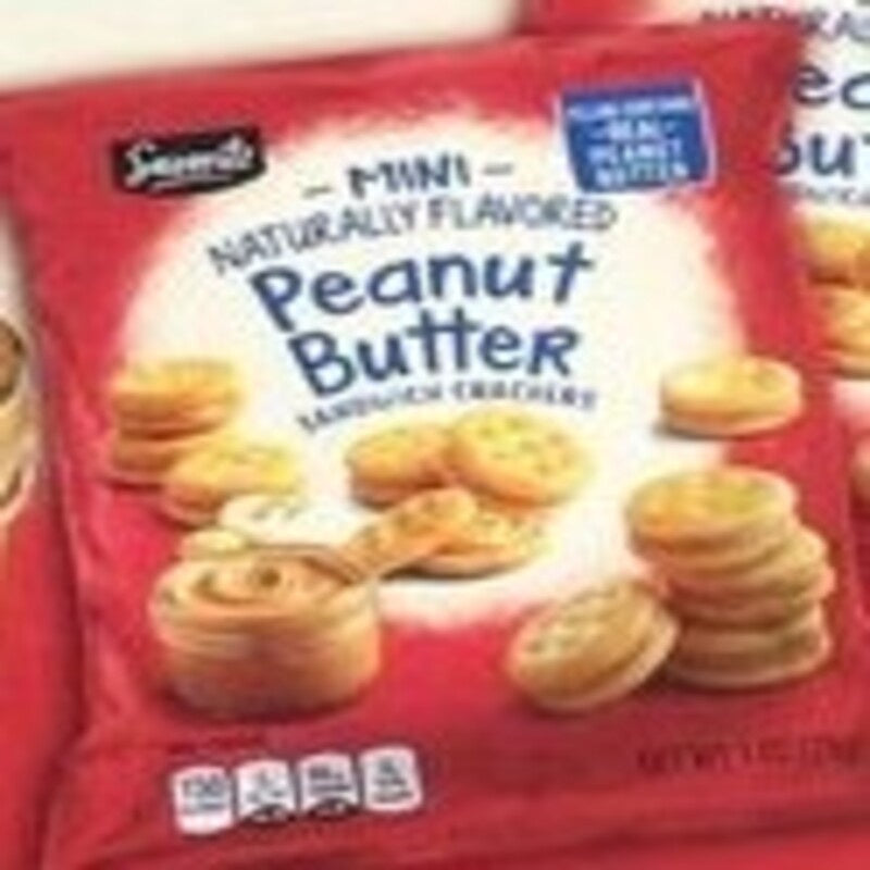 SAVORITZ Mini Sandwich Crackers Peanut Butter 1oz