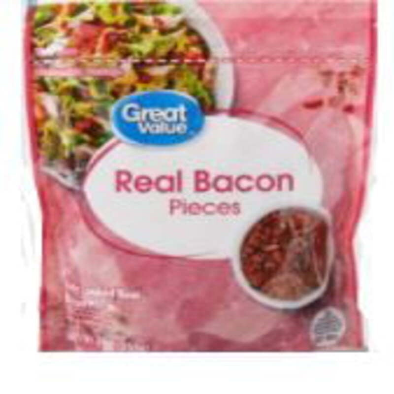 GREAT VALUE Real Bacon Pieces 9oz