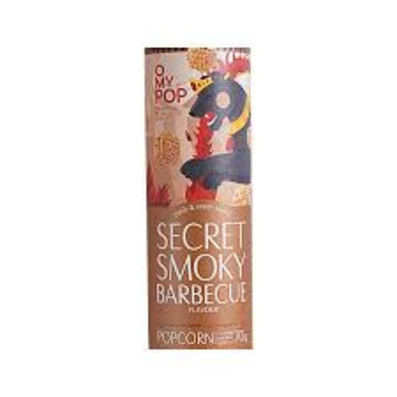 O MY POP Secret Smoky BBQ Popcorn 70g