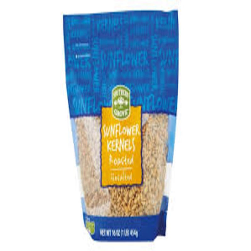 SOUTHERN GROVE Sunflower Kernels Roasted Unsalted 16oz