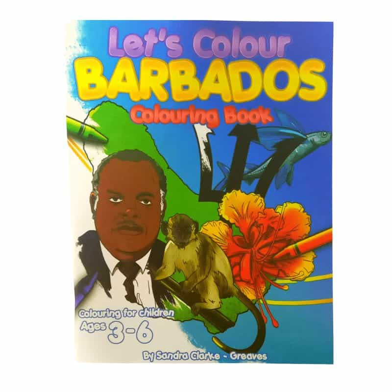 Let's Color Barbados Colouring Book