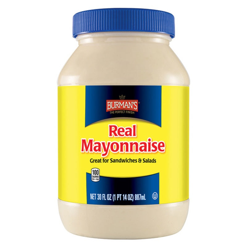 Burman's Real Mayonnaise 30oz