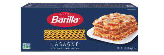 BARILLA Lasagne 454g