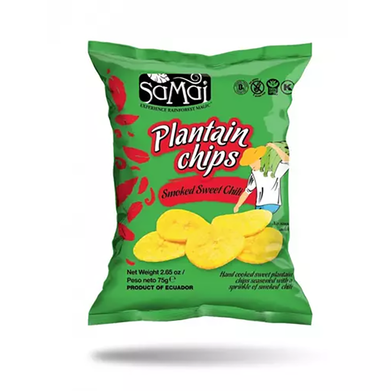 SAMAI Plantain Chips Smoked Sweet Chili 75g