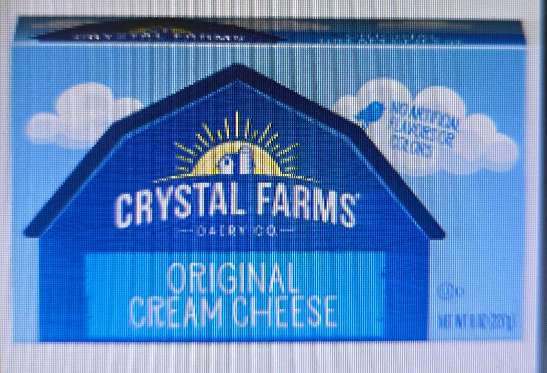 CRYSTAL FARMS Cream Cheese 8oz