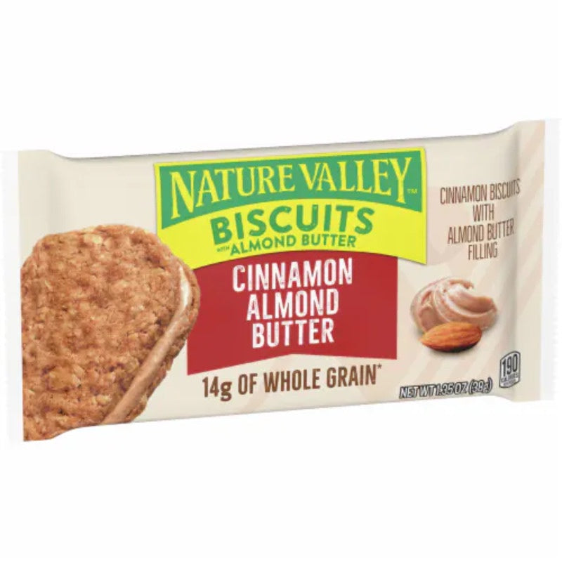 NATURE VALLEY Cinnamon Almond Butter Biscuits 1.35 oz