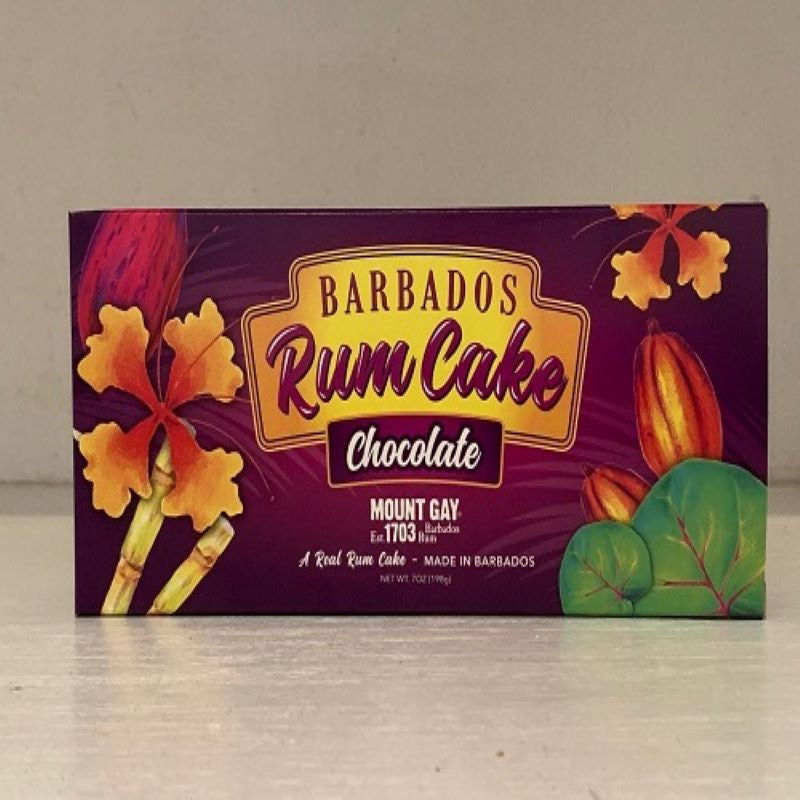 BARBADOS Rum Cake Chocolate 7 oz