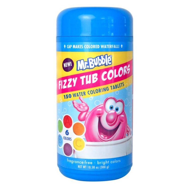 MR. BUBBLE Fizzy Tub Colors 10.58 oz