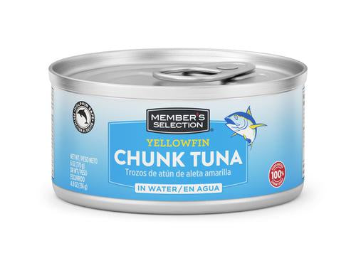 MEMBER'S SELECTION Chunk Tuna in Water 6 oz