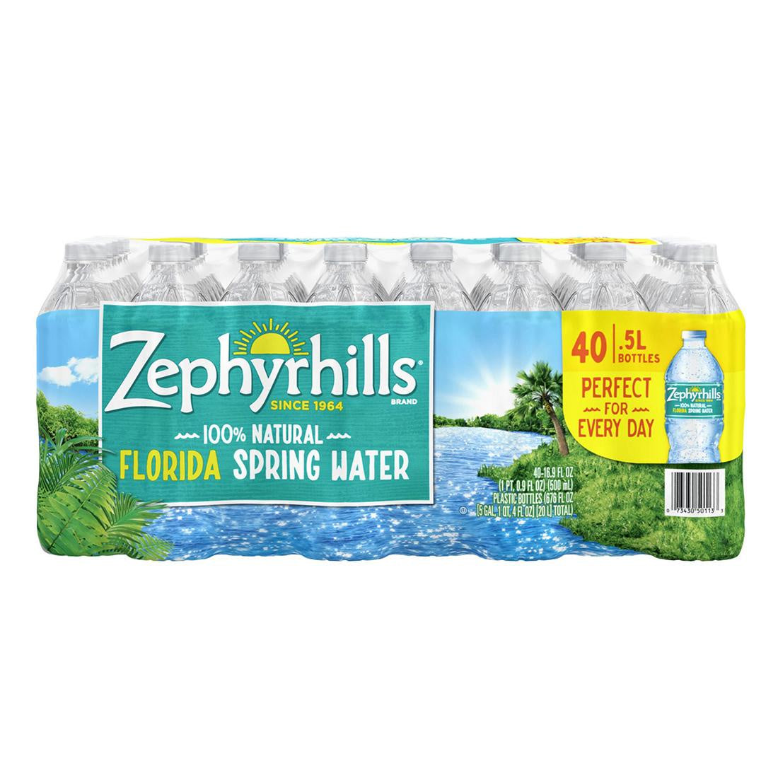 ZEPHYRHILLS Water 16.9 oz 40 count