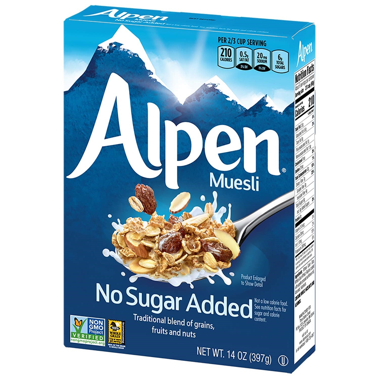 WEETABIX Alpen Muesli No Sugar 560gr