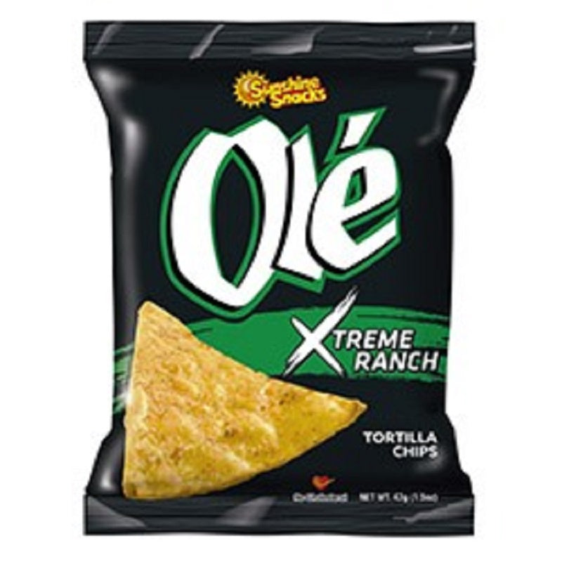 OLE Tortilla Chips Xtreme Ranch 43 g