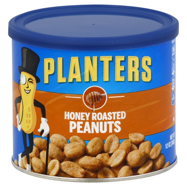 PLANTERS Peanuts Honey Roasted 12 oz