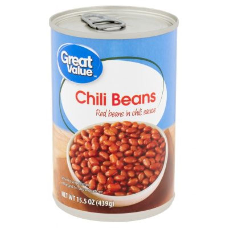 Great Value Chili Beans 15.5oz.