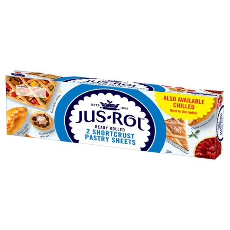 JUS-ROL Shortcrust Pastry Sheets 2 count