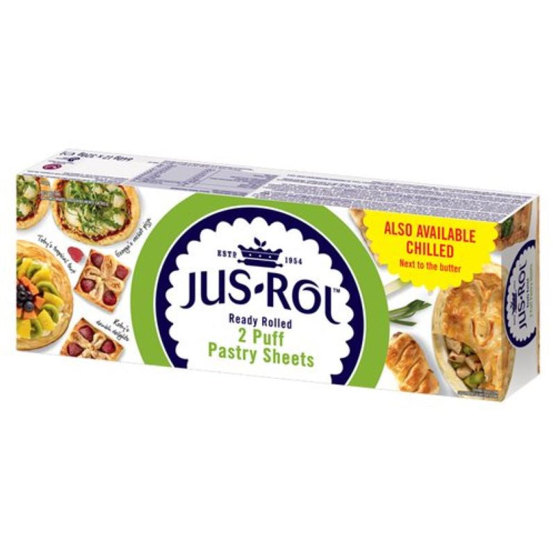 JUS-ROL Puff Pastry Sheets  2 count