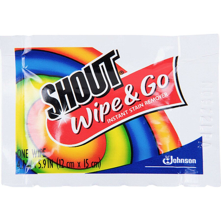 Shout Wipe & Go Individual Wipe
