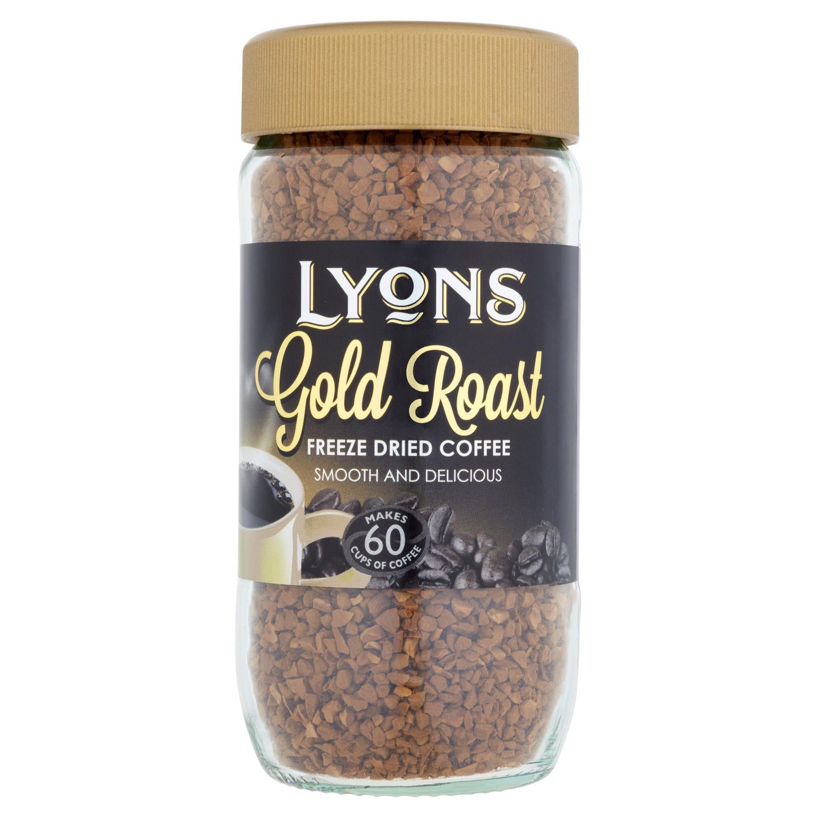 LYONS Gold Roast Instant Coffee 90 g