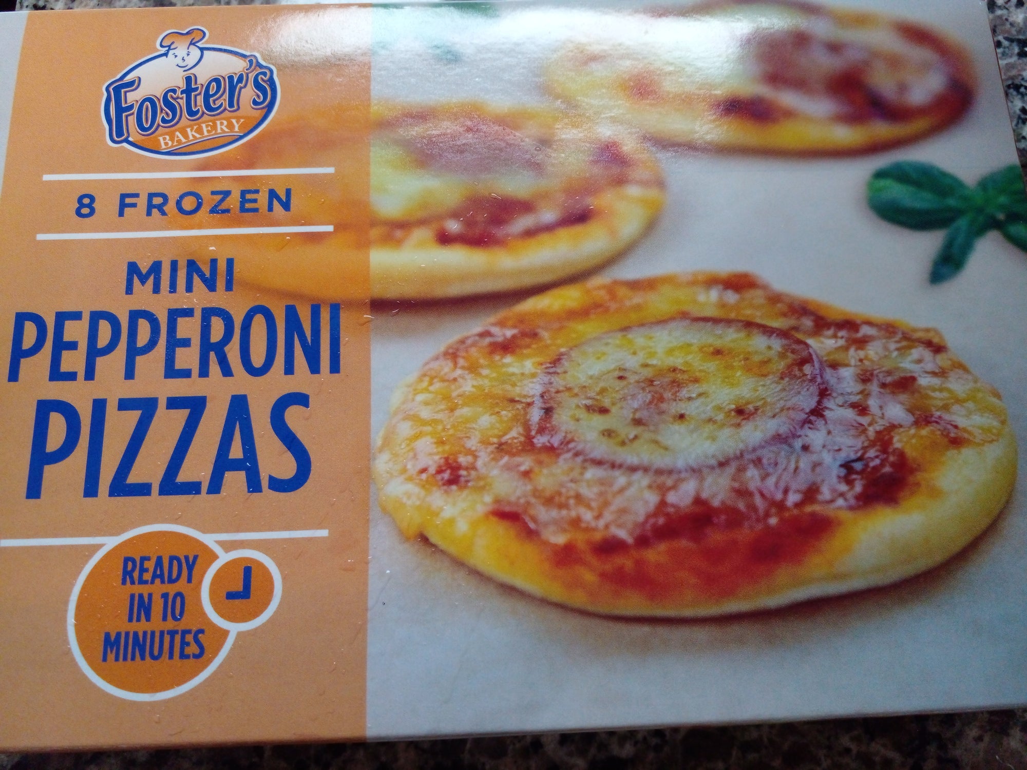 FOSTER'S Mini Pepperoni Pizzas 176g (8ct)