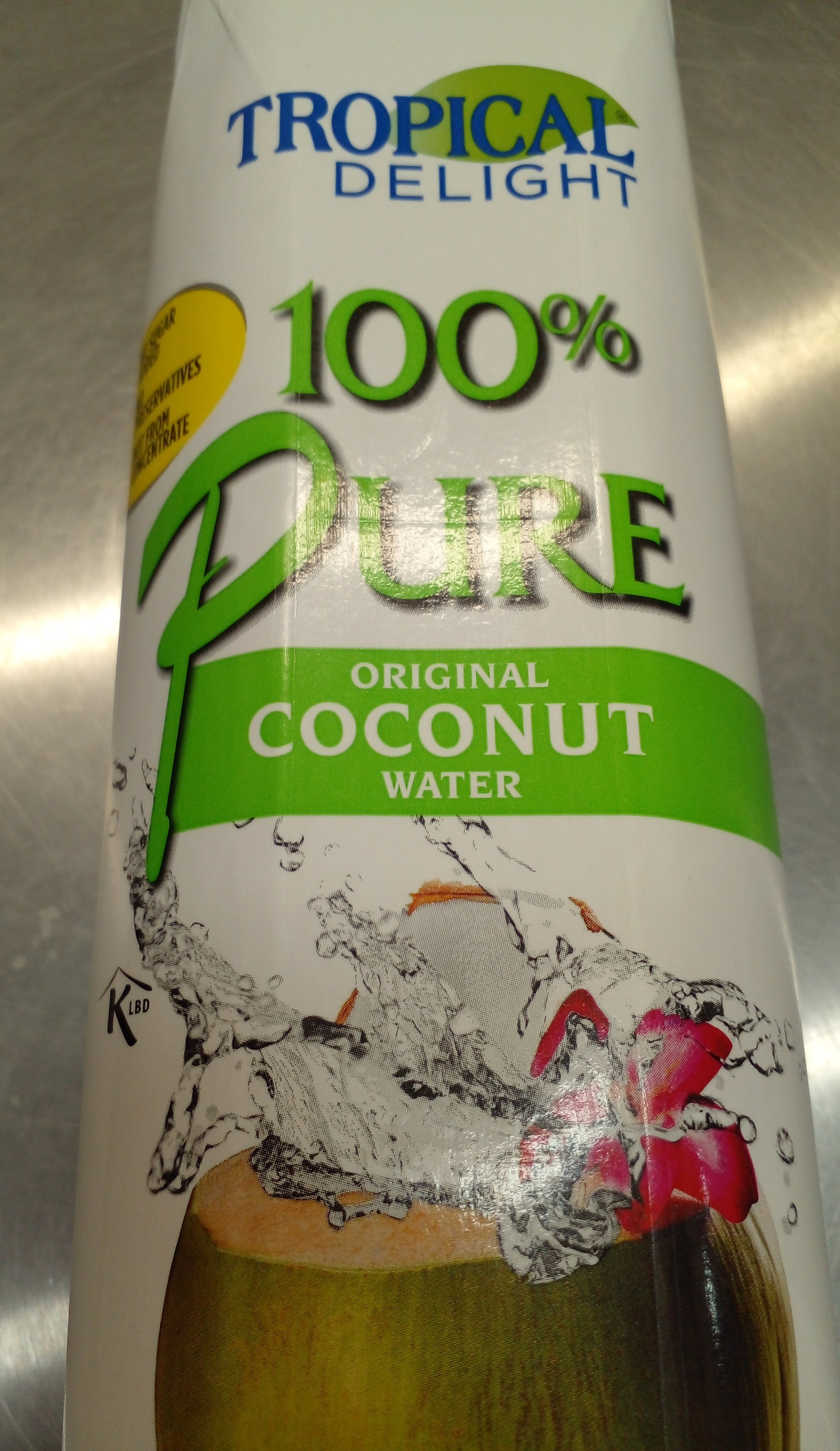 TROPICAL DELIGHT Coconut Water 1L