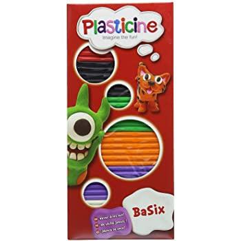 PLASTICINE Basix 6 Colour