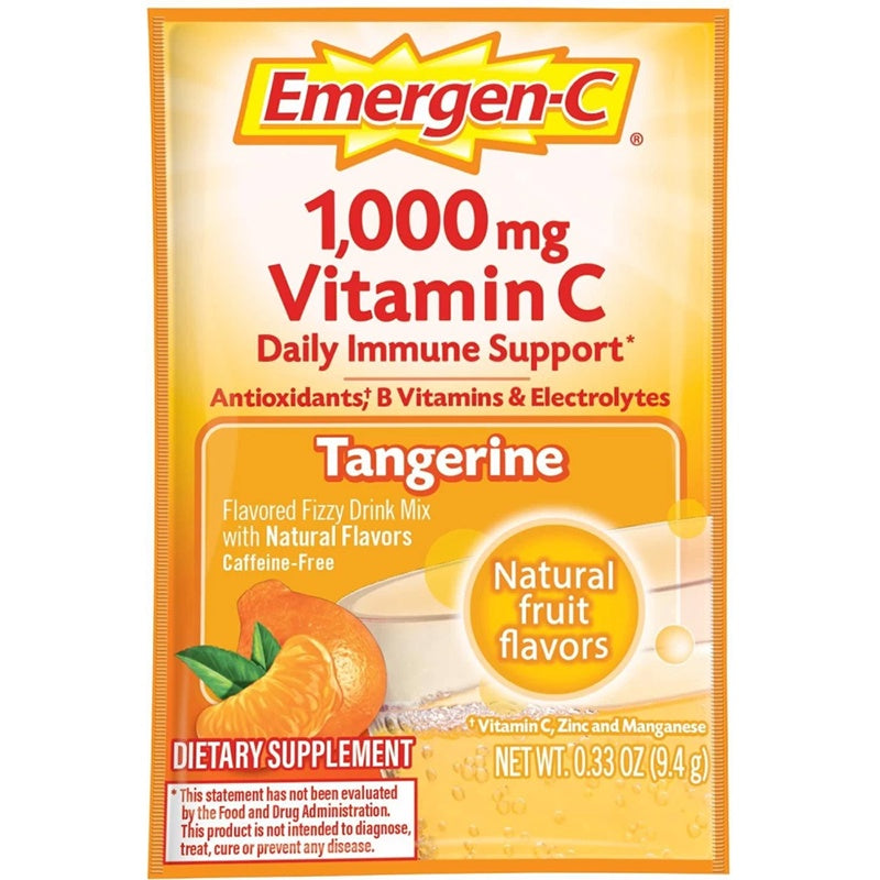 EMERGEN-C Vitamin C Tangerine Drink Mix 0.33oz