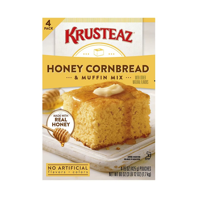 KRUSTEAZ Honey Cornbread Mix 60oz