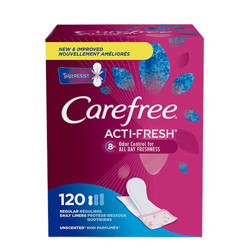CAREFREE Liners Regular 120 ct