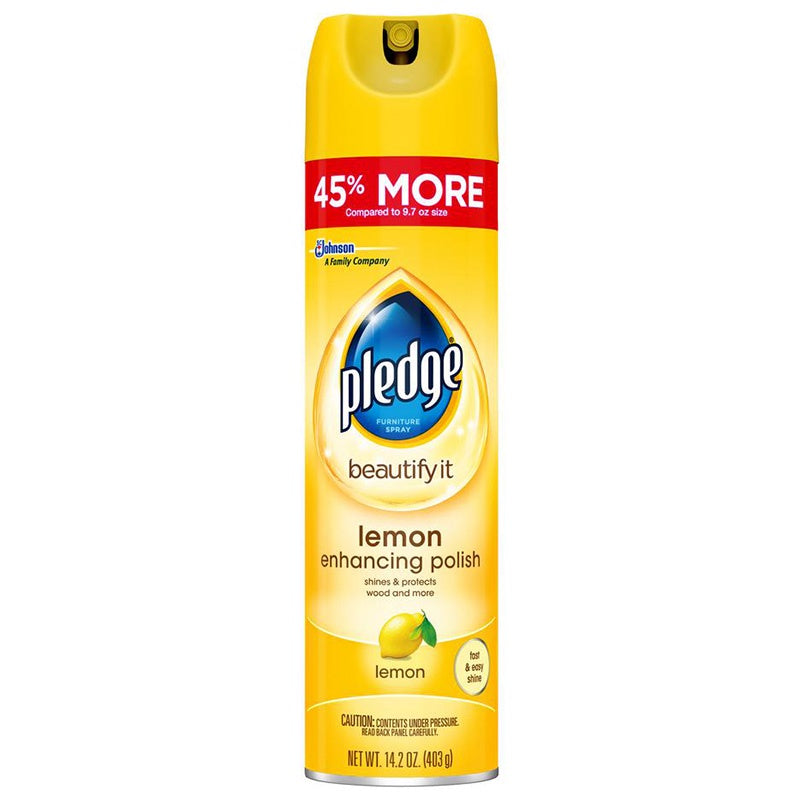 PLEDGE Lemon Polish 14.2 oz