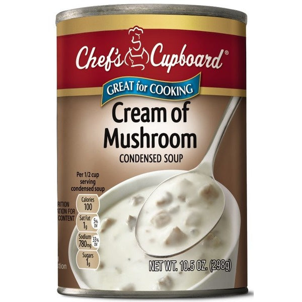 CHEF'S CUPBOARD Cream of Mushroom Soup 10.5 oz