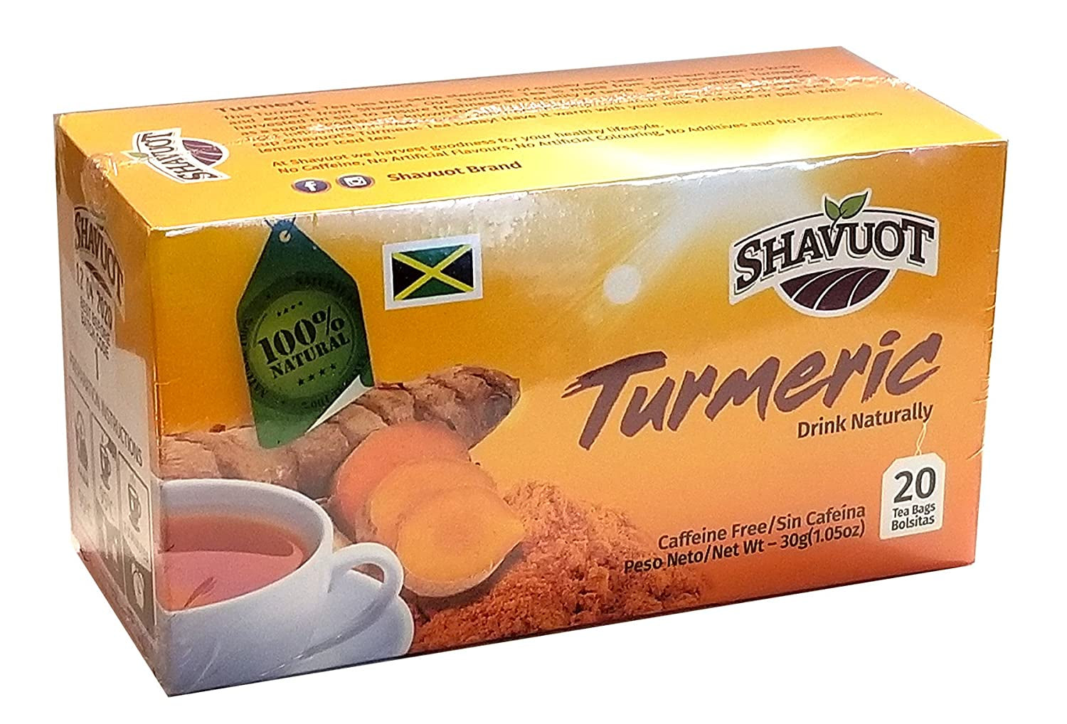 SHAVUOT Turmeric Tea