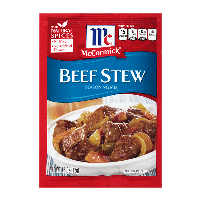 McCORMICK Beef Stew Seasoning Mix 1.5oz