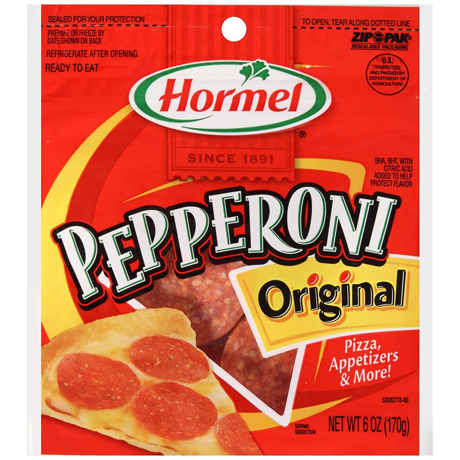 HORMEL Pepperoni Original 6 oz