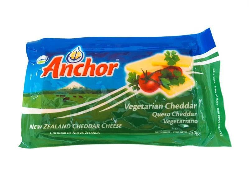 Anchor Vegetarian Cheddar Cheese 500g