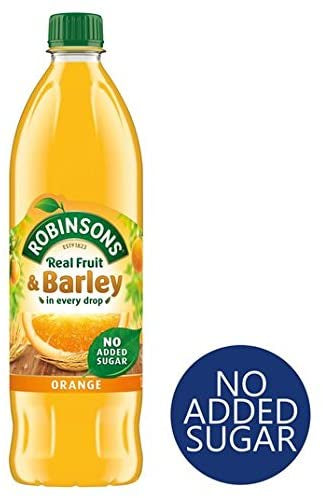 ROBINSONS Real Fruit Orange Barley Drink 1 Litre