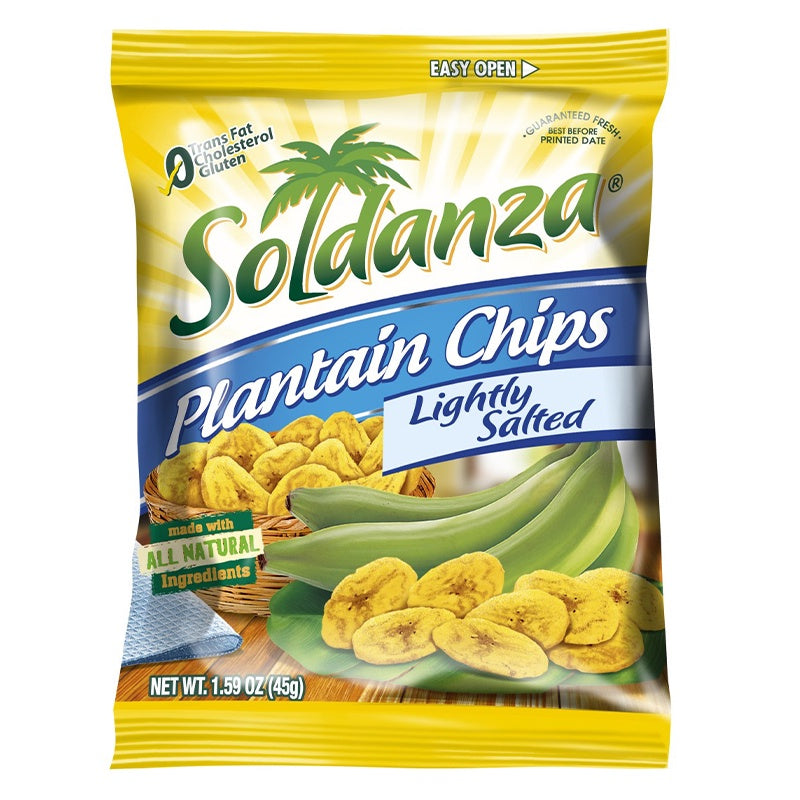 SOLDANZA Plantain Chips Lightly Salted 45 g