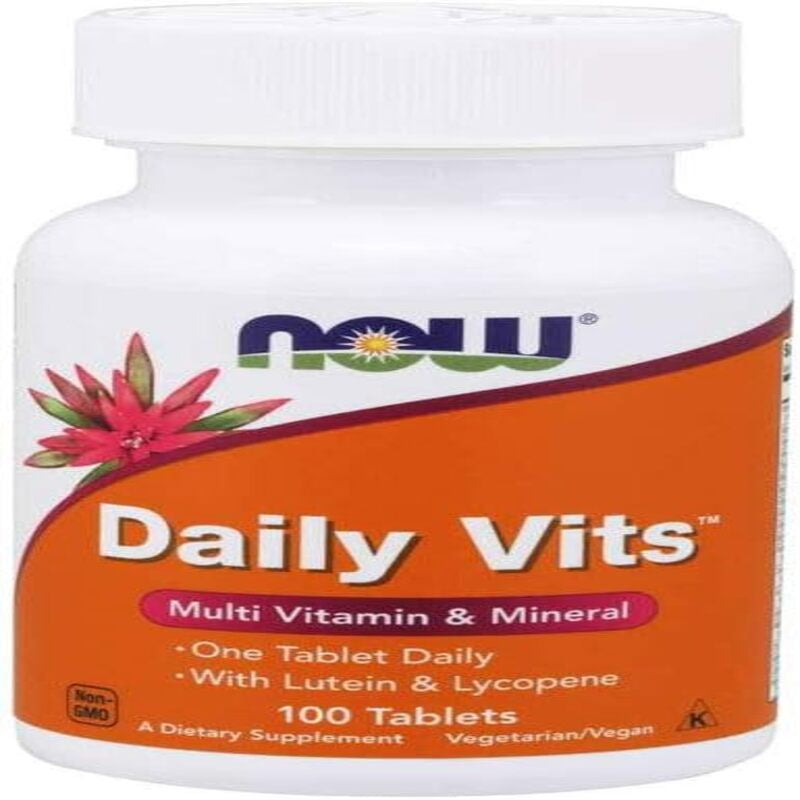 NOW Daily Vits Multivitamin & Mineral Tablets 100ct