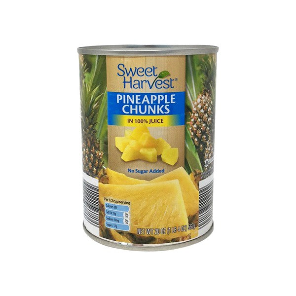 SWEET HARVEST Pineapple Chunks 20 oz
