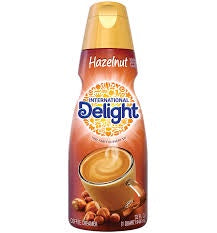 INTERNATIONAL DELIGHT Hazelnut Coffee Creamer 32 oz