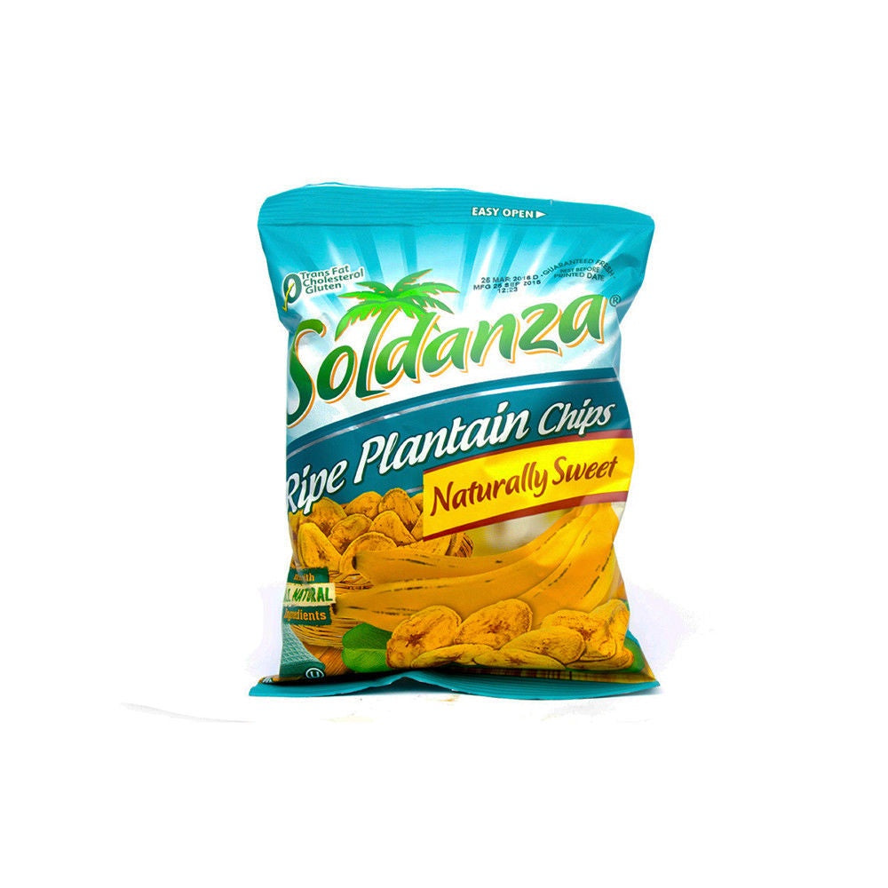 SOLDANZA Plantain Chips Naturally Sweet 42g