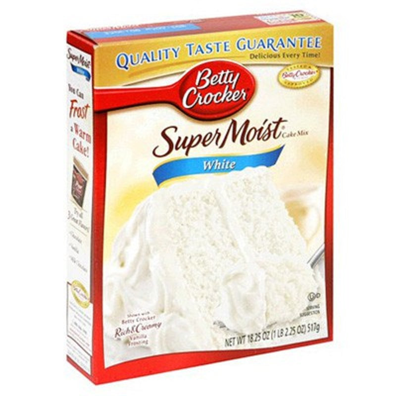BETTY CROCKER Super Moist White Cake Mix 13.25oz