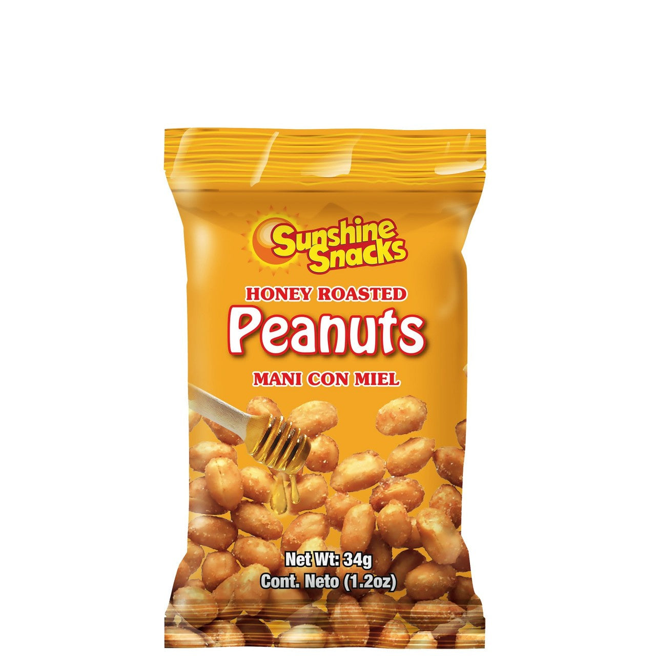 SUNSHINE SNACKS Honey Roasted Peanuts 45g