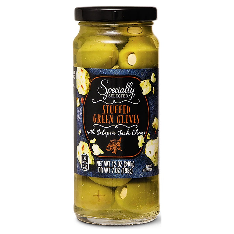 Specially Selected Stuffed Olives Jalepeno Jack Cheese  12oz
