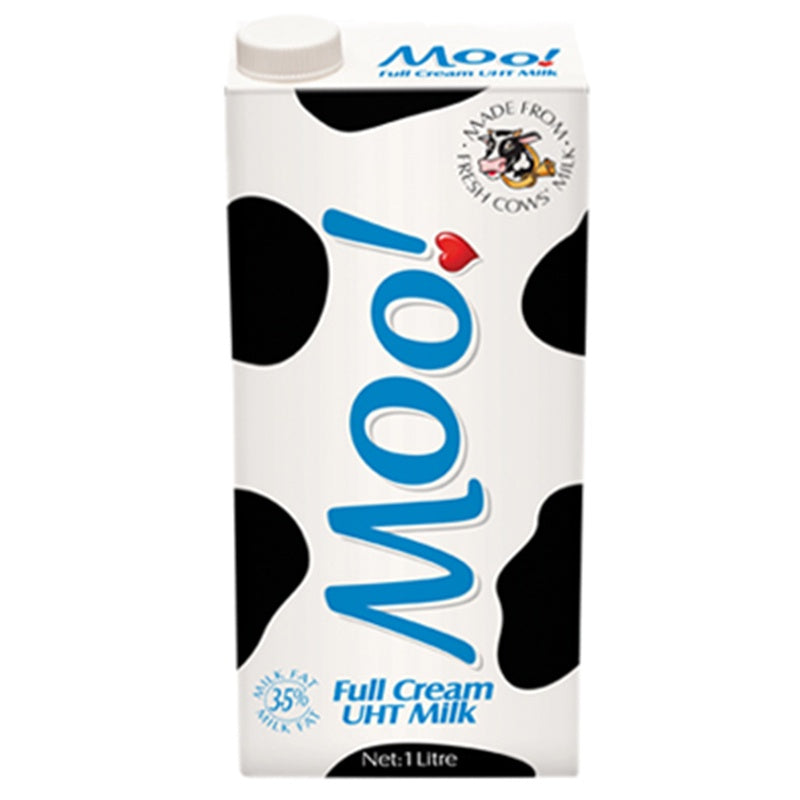 MOO! Full Cream UHT Milk 1 L