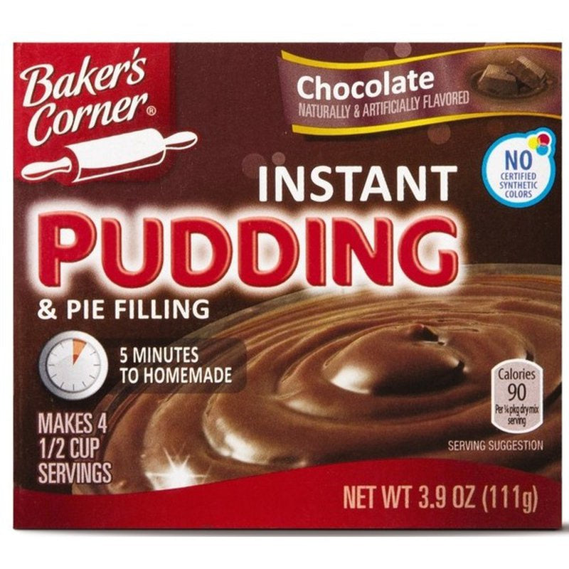 BAKER'S CORNER Chocolate Pudding 3.9 oz