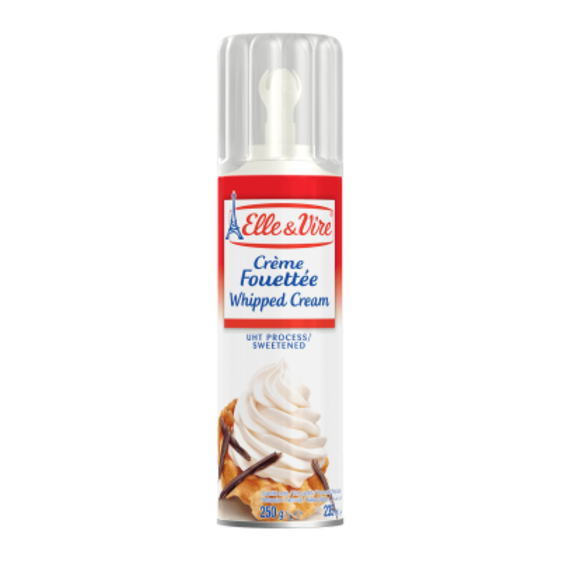 ELLE & VIRE Whipped Cream 250g