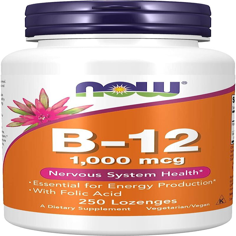 NOW B12 1000mcg Lozenges