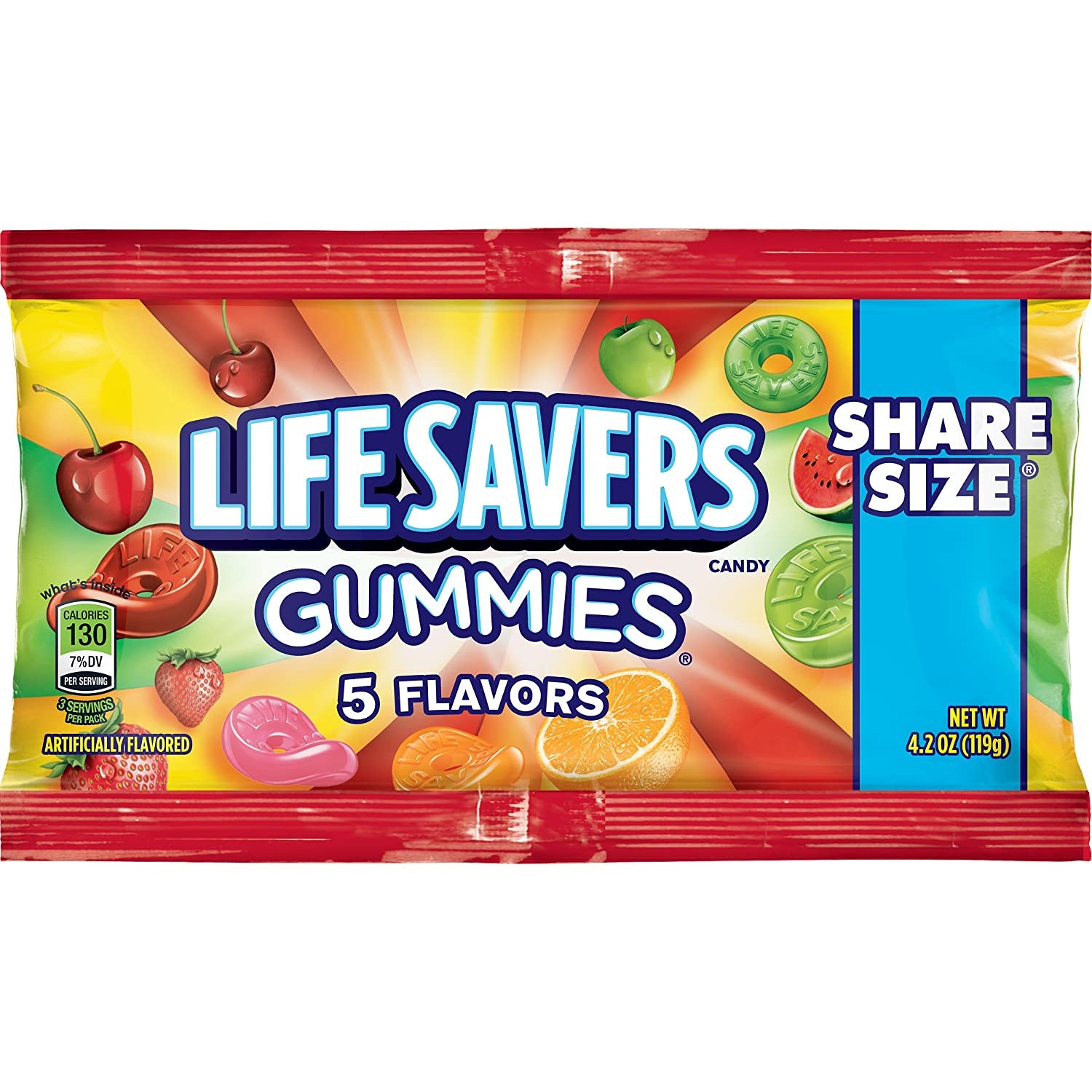 Lifesavers Gummies 5 Flavours 4.2oz